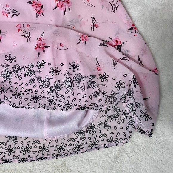 Miami Size L Pink Floral Dress - Picture 6 of 6